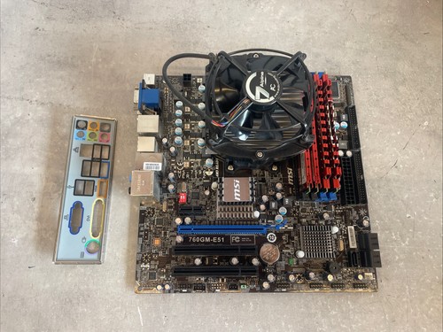 Msi 760gm e51 socket am3 - socket,